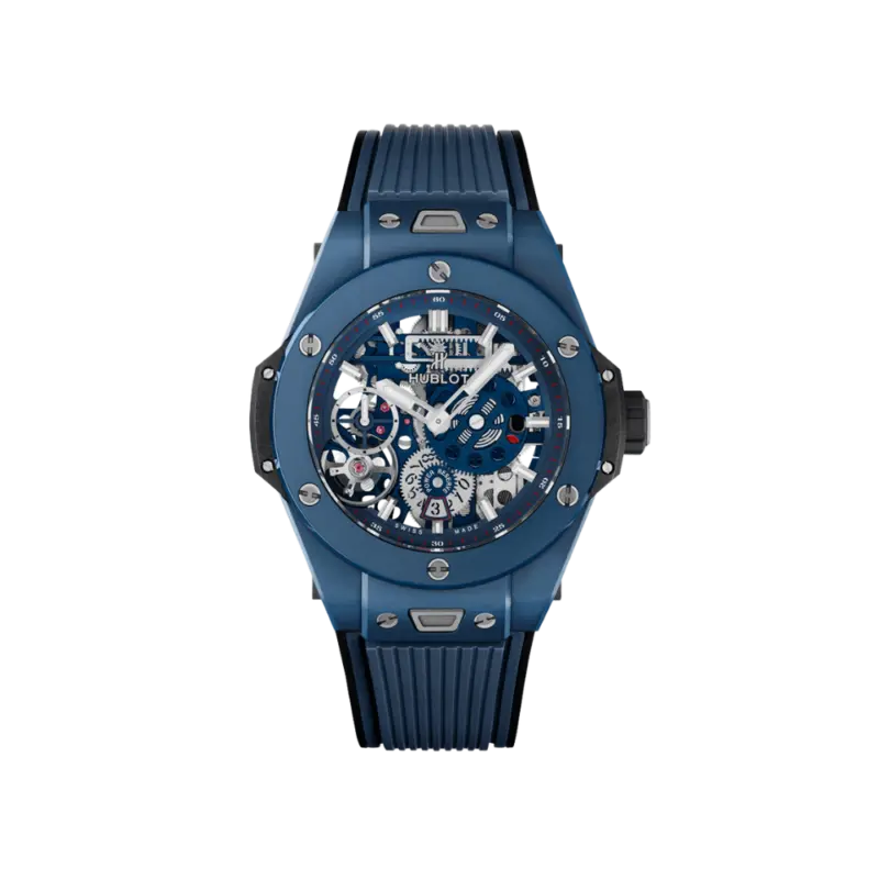 Hublot Big Bang Meca-10 Ceramic Blue 45mm, Ref# 414.EX.5123.RX