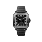 Santos de Cartier Large ADLC Black