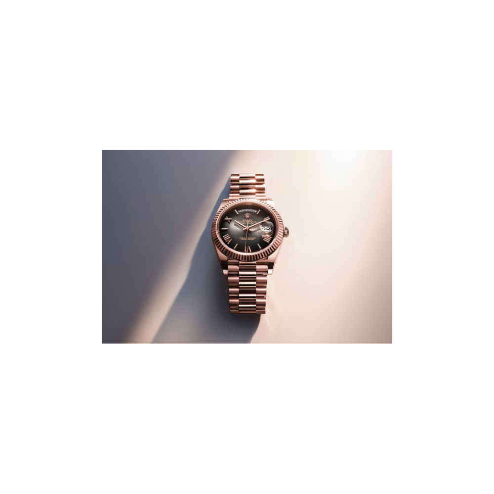 Rolex Day-Date 40 Everose gold Ref# 228235-0025 - Image 2