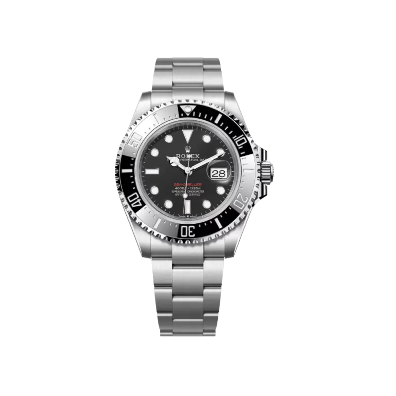 Rolex Sea-Dweller 43, Oystersteel, Red Letters, Ref# 126600-0002